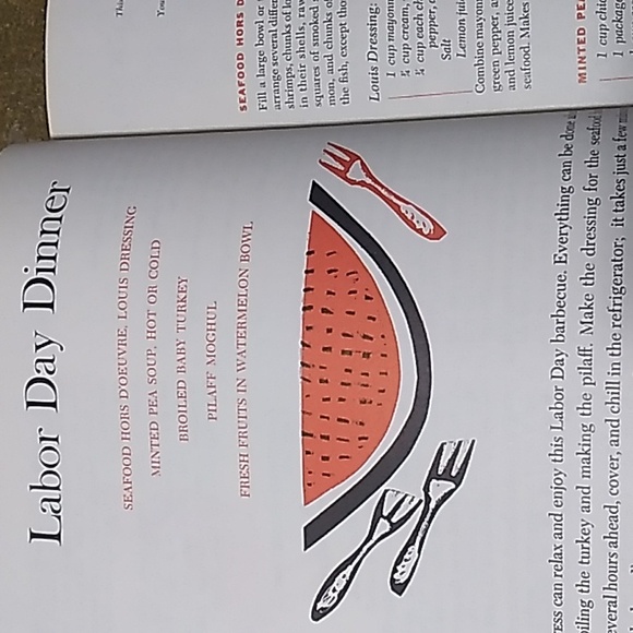 Vintage 1971 "The Dinner Party Cook Book"- A Sunset Book. - Picture 14 of 17